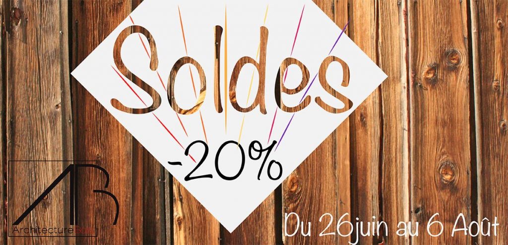 Soldes architecture bois