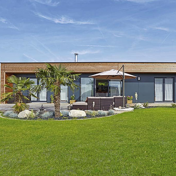 Maison en ossature bois Alsace - booa