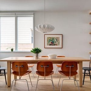 maison de ville en ossature bois aux États-Unis