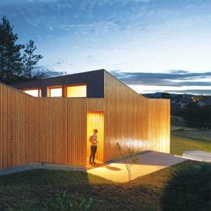 maison en bois contemporaine