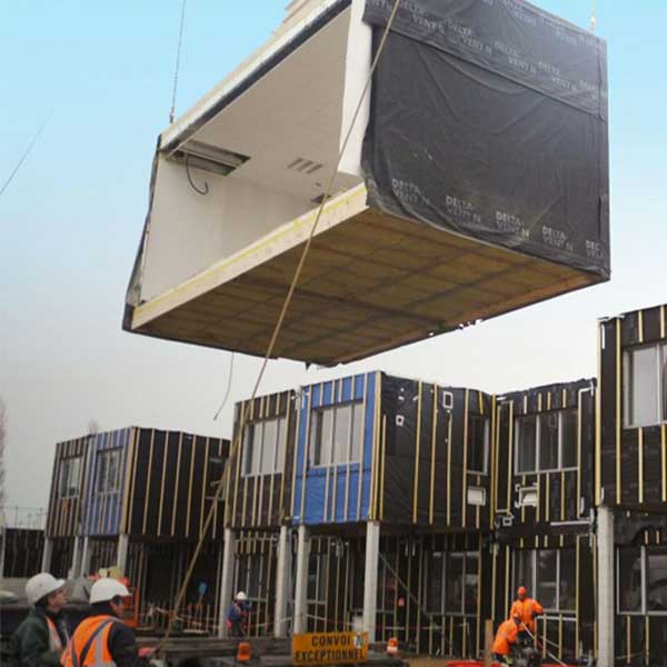 Covid-19 - modules en bois pour les hôpitaux