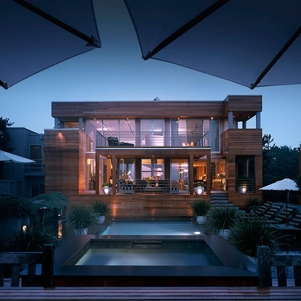 Maison de plage en bois - Bromley Caldari Architects