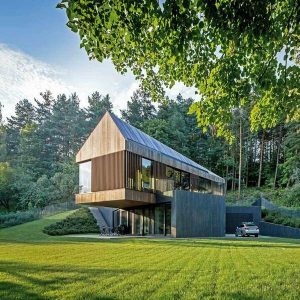 maison bois en lituanie