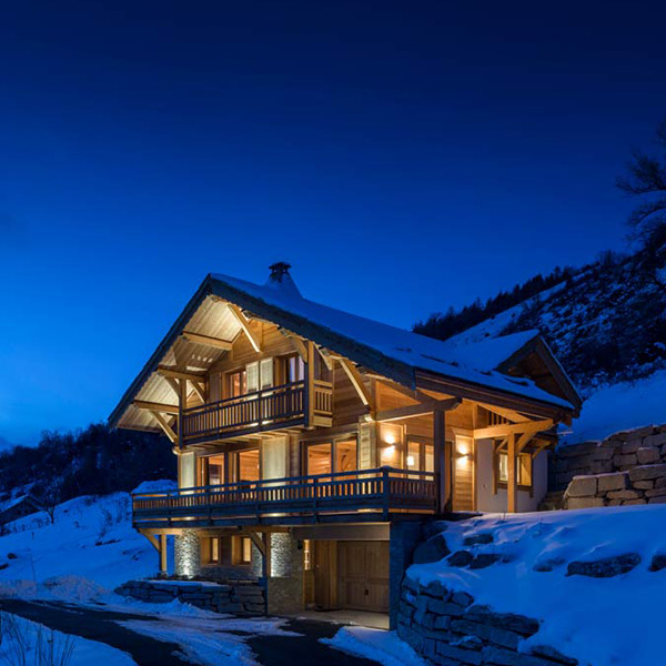 Chalet bois le Belvédère - Lombard Vasina