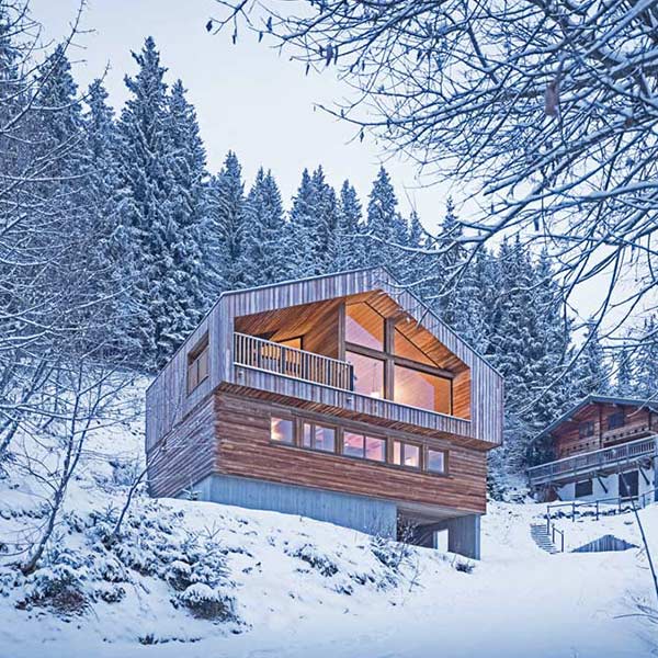 Chalet en bois design - Studio Razavi