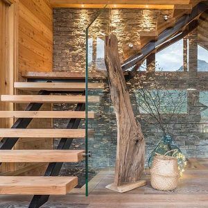 chalet en bois familial au milieu de la vallée Serre Chevalier en Savoie