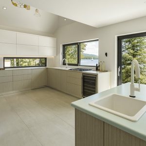 cuisine moderne et ouverte