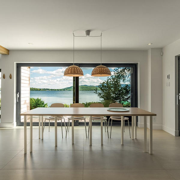 Cottage en bois au Québec