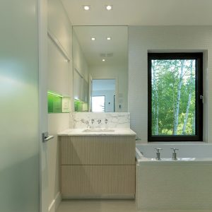 salle de bains en bois