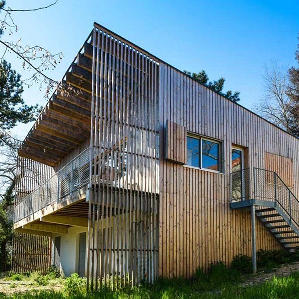 Maison individuelle en bois - Emmanuelle Lesgourgues