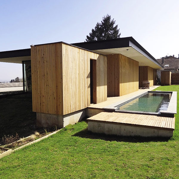 maison originale en ossature bois