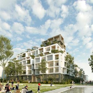 170 logements bois à Rueil Malmaison qui sont construit très rapide