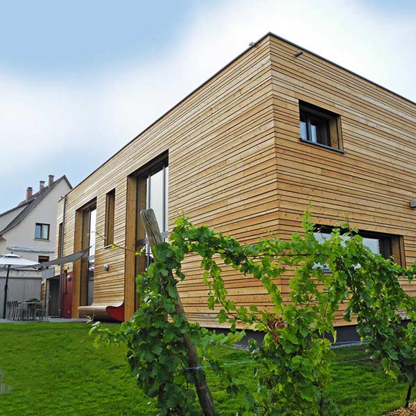 gîte en bois écologique et contemporain