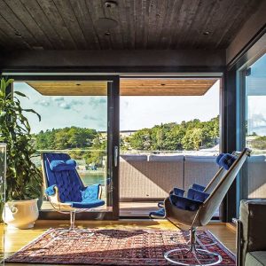 séjour en bois