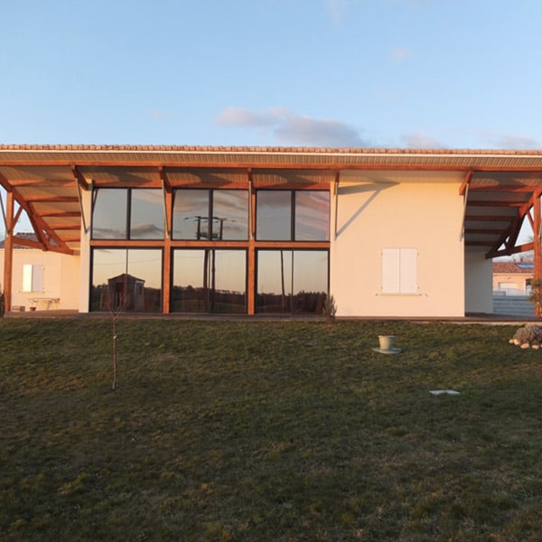 Maison en bois bioclimatique - Alexandre Prout
