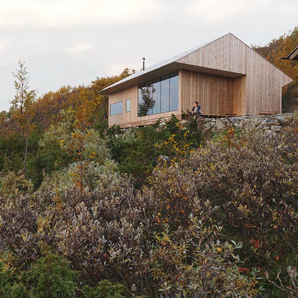 Petite maison en bois Kebony