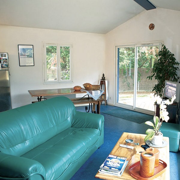 aménagement intérieur d'une maison en bois