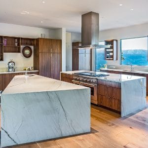 cuisine moderne en marbre