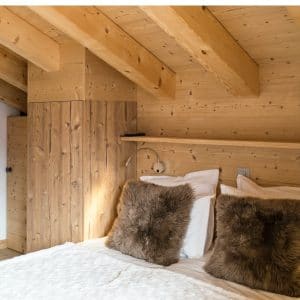 chambre des parents en bois