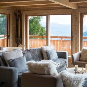 séjour confortable dans maison bois