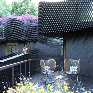 immeuble de future organique et flexible
