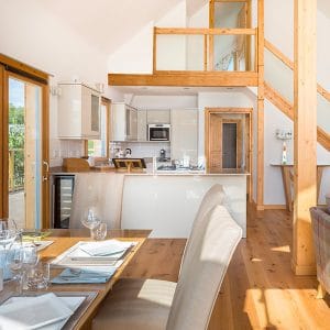 design d'intérieur d'une chalet