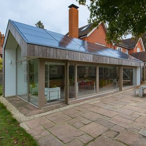 Extension en ossature mixte