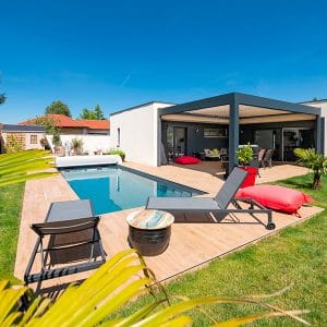 maison ossature bois contemporaine