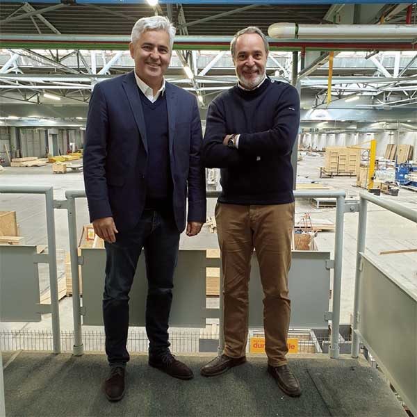 Les deux fondateurs d’e-Loft, Philippe Roué et Édouard Lefebure