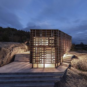 maison de type d'ossature bois lamellé-collé en Norvège