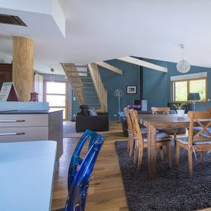 salle du manger ouvert