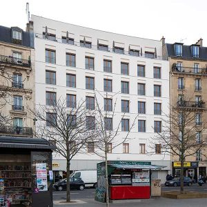Une surélévation en bois CLT à Paris © Alexis Toureau