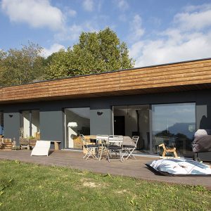 Maison ossature bois en Épicéa