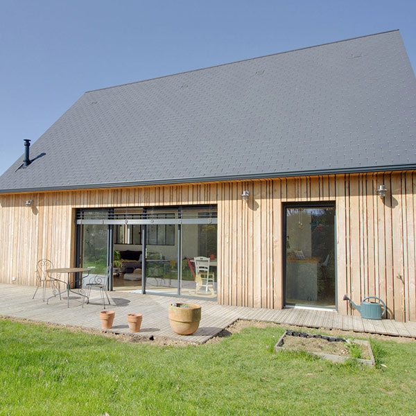 maison en ossature bois en Epicea près de Le Mans
