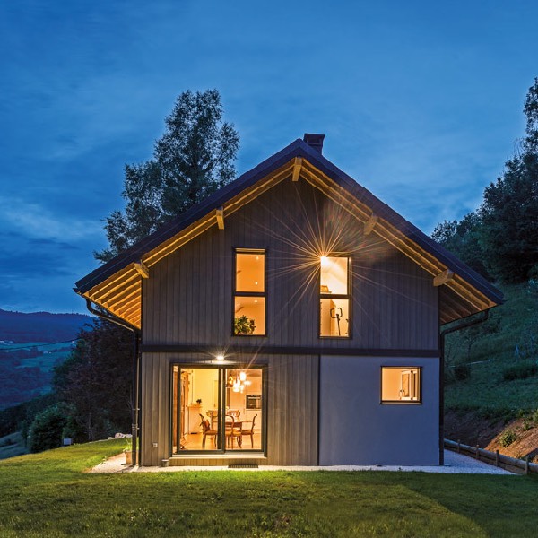 Une ferme en bois en Savoie