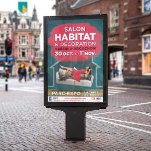 Affiche du salon Habitat et Décoration à Arcachon