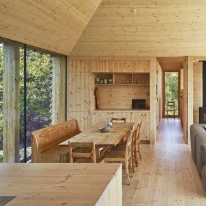 Un refuge design salle à manger