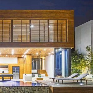 Une villa exotique au Vietnam façade