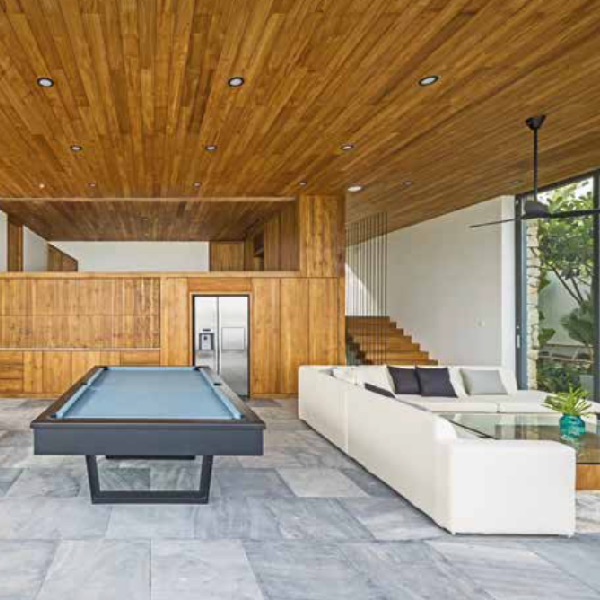 Une villa exotique au Vietnam salon