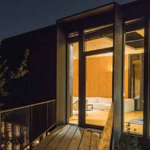 Une villa harmonieuse au Chili terrasse