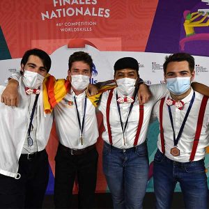 Finales Worldskills Lyon : les gagnants du pôle Construction digitale