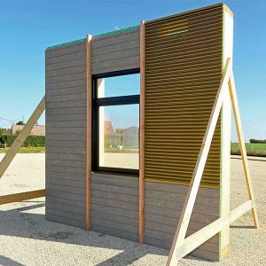Le panneau ossature bois pour murs porteurs Defentex - © Siniat