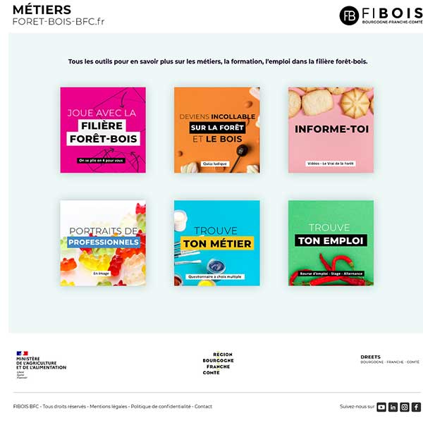 Fibois Franche Comté lance un site dédié aux métiers de la forêt et du bois lors de sa semaine d'informations