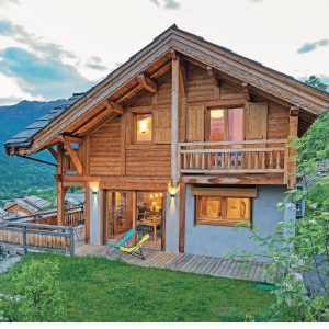 Chalet bois made in France façade