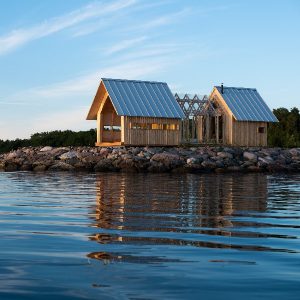 Un chalet en kit vue