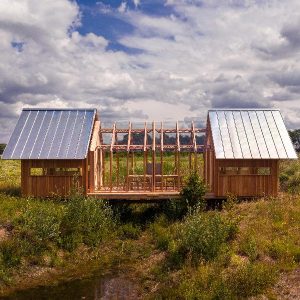 Un chalet en kit champs