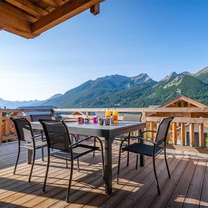 Le chalet bois Aigle est signé Lombard Vasina © Jonathann Dupieux Alpes Photographies