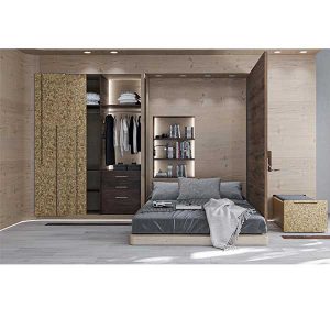 Du bois pour une chambre adaptée aux non-voyants © Laila Blaibel - Concours New Living Wood 2022.