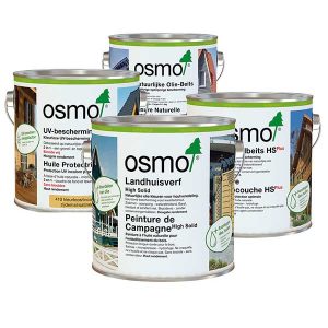 Osmo propose un vaste choix de produits de finitions pour bois extérieur