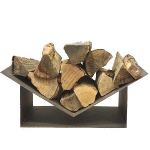 Porte bûche Tria de Vyrosa pour le stockage du combustible buche